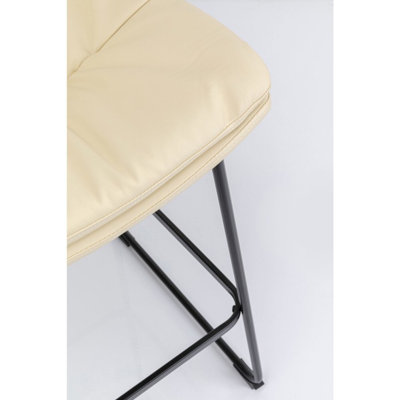 Tabouret de bar Daria crème Kare Design