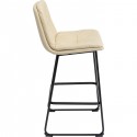 Tabouret de bar Daria crème Kare Design