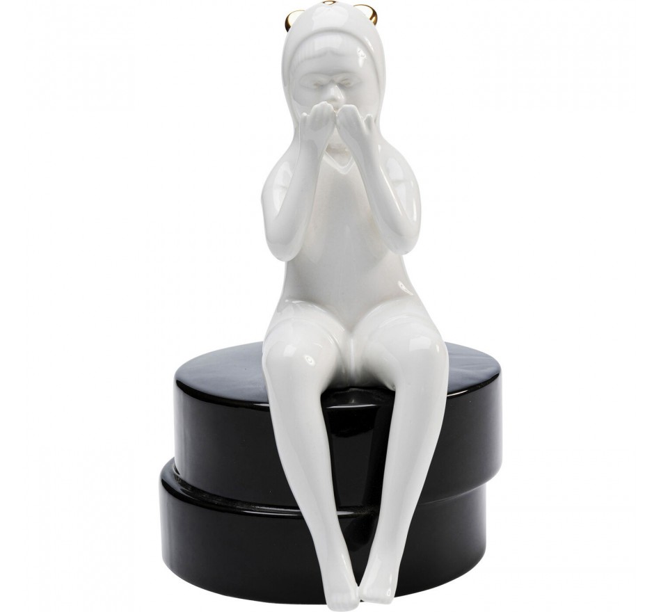 Déco fillette combinaison blanche et noire Kare Design