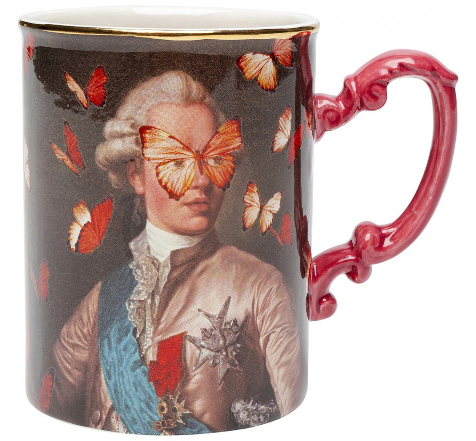 Tasses ducs papillons set de 6 Kare Design