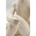 Serre-livres hommes assis blancs set de 2 Kare Design