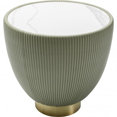 Table d'appoint Endless Vegas 47cm verte Kare Design