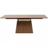 Table à rallonge Benvenuto rectangle noyer Kare Design