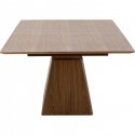 Table à rallonge Benvenuto rectangle noyer Kare Design