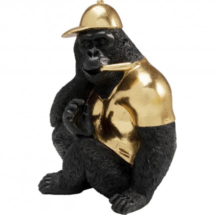 Déco gorille noir et doré Kare Design