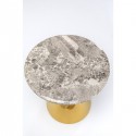 Table d'appoint Rita dorée 50cm Kare Design