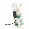 Lampe lapine en robe Kare Design