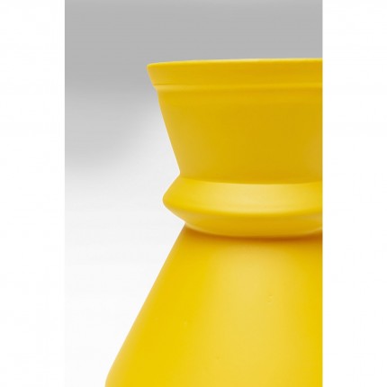 Vase Gina jaune 25cm Kare Design