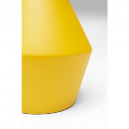 Vase Gina jaune 25cm Kare Design