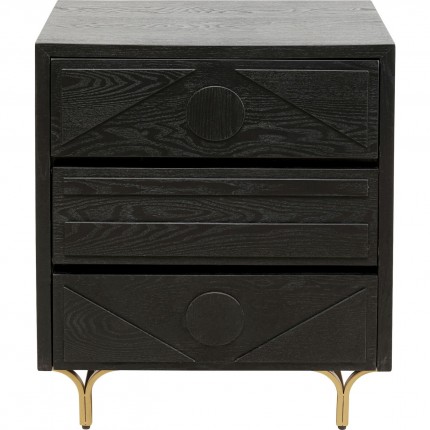 Chevet Andiamo noir Kare Design Chevet Andiamo noir Kare Design