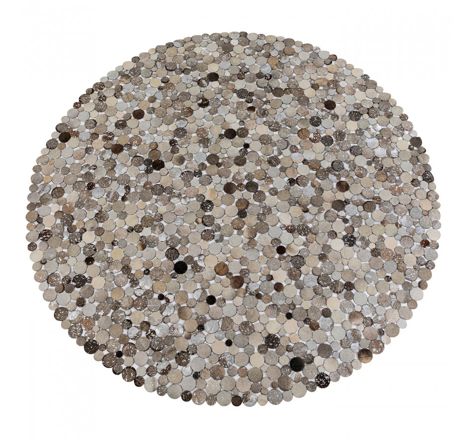 Tapis Circle gris 250cm Kare Design