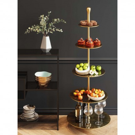 Présentoir Lovely 162cm doré Kare Design
