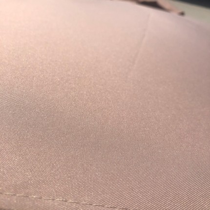 Umbrella wood 350cm taupe Gescova