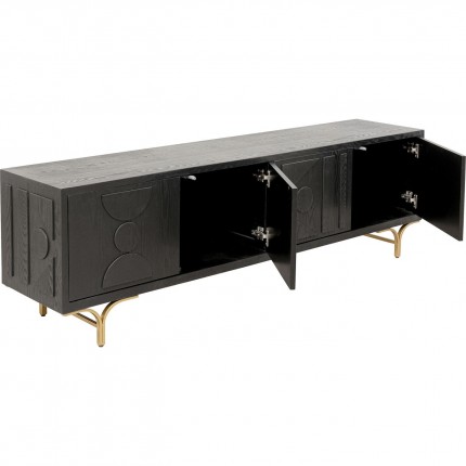 Meuble TV Andiamo noir Kare Design