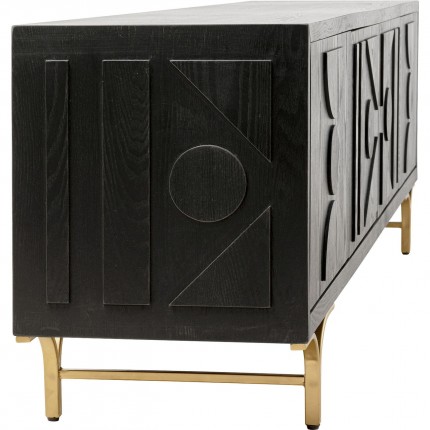 Meuble TV Andiamo noir Kare Design