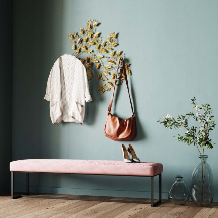 Banc Smart noir et rose 150x40cm Kare Design