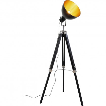 Lampadaire Vista 140cm noir Kare Design