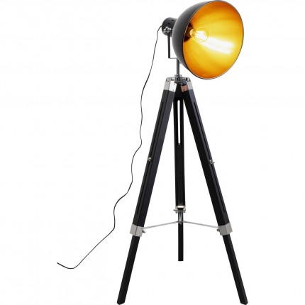 Lampadaire Vista 140cm noir Kare Design