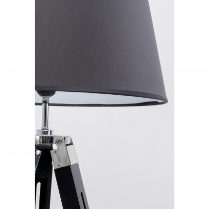 Lampadaire Raquette 144cm noir Kare Design