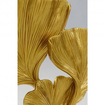 Déco trio feuilles de ginkgo dorées Kare Design