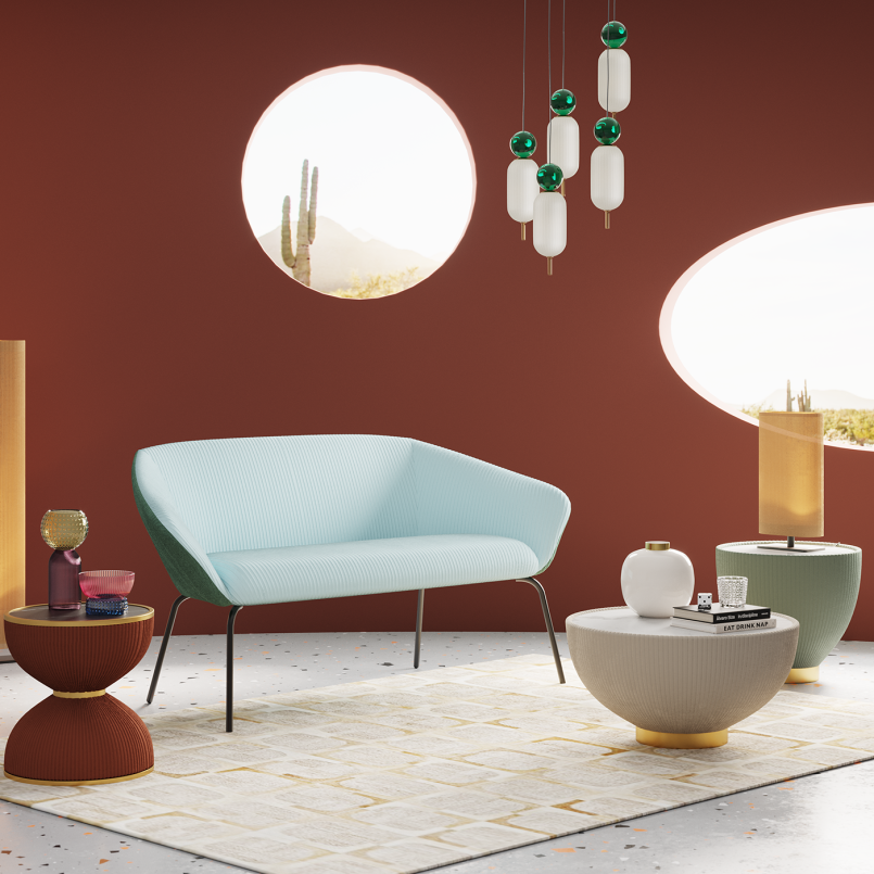 Table basse Endless Vegas blanche Kare Design