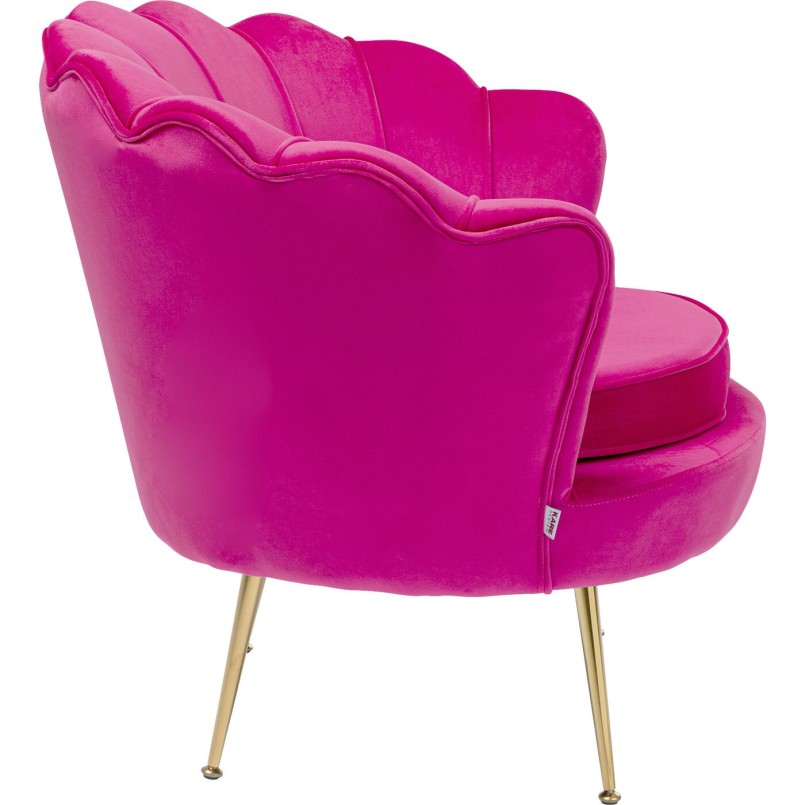 Fauteuil Water Lily fuchsia Kare Design