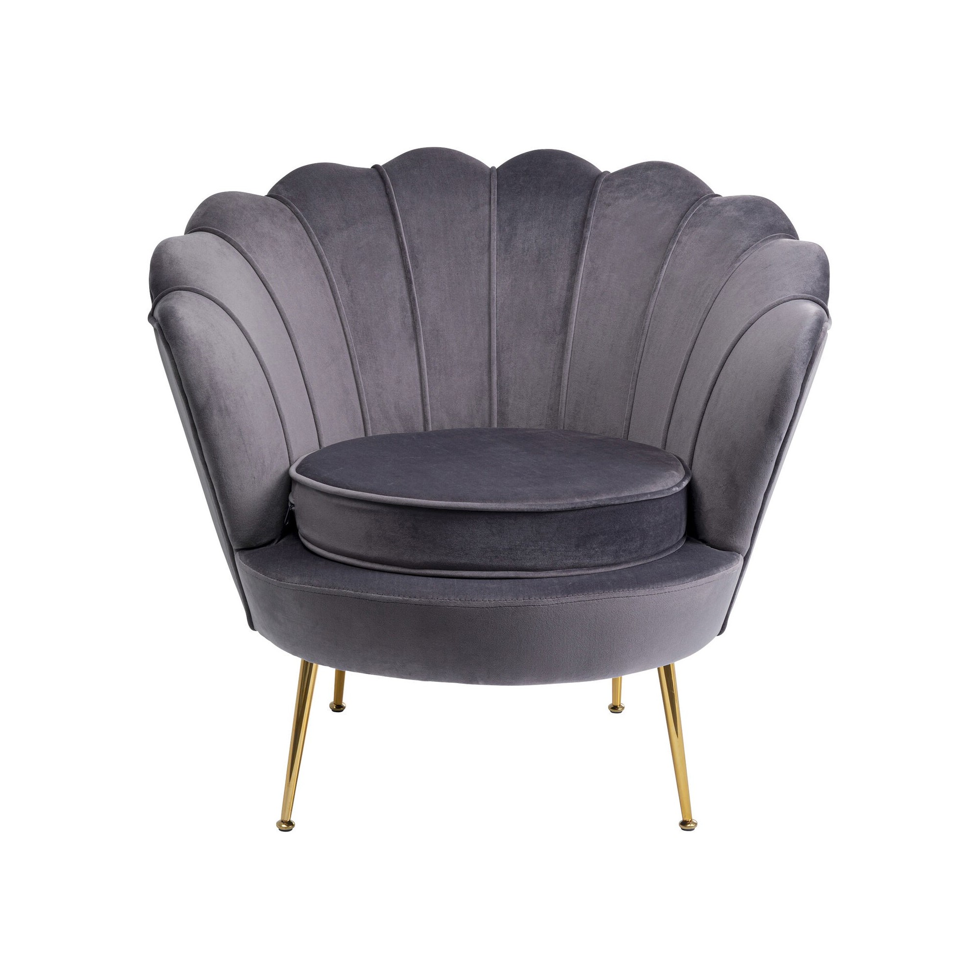 Fauteuil Water Lily gris Kare Design