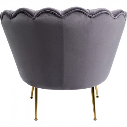 Fauteuil Water Lily gris Kare Design