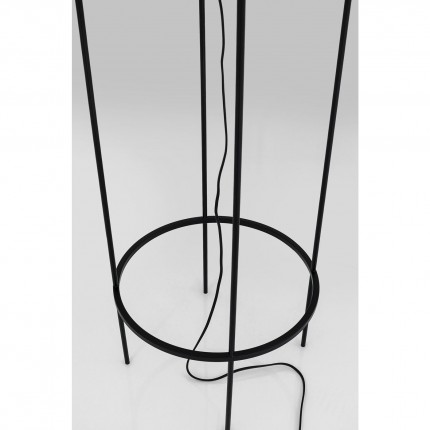 Lampadaire Pear Frame 158cm noir Kare Design