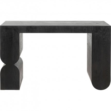 Console Curve black 120x38cm Kare Design