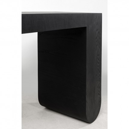 Console Curve 120x38cm noire Kare Design