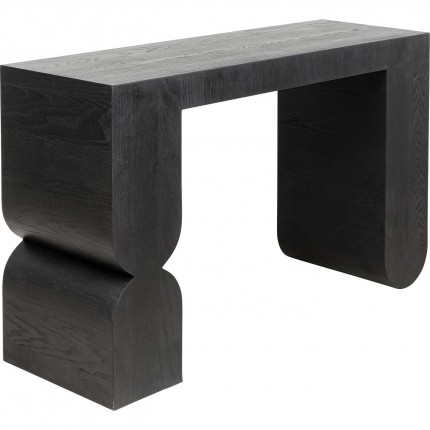 Console Curve 120x38cm noire Kare Design