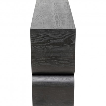Console Curve 120x38cm noire Kare Design