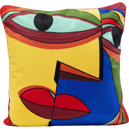 Coussin Faccia Arte droite Kare Design