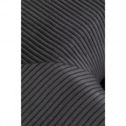 Canapé d'angle Infinity Cord gris gauche Kare Design