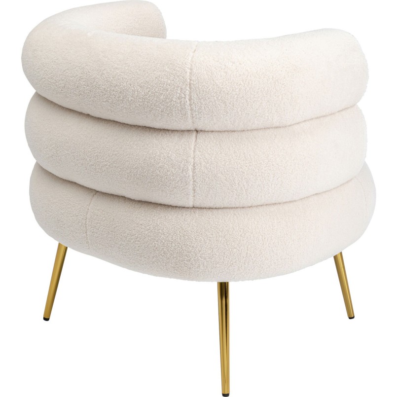 Fauteuil Livelli crème Kare Design