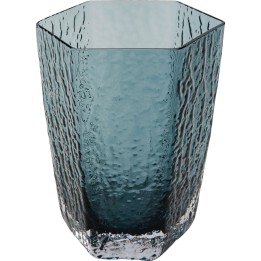 Verres à eau Cascata bleus set de 4 Kare Design