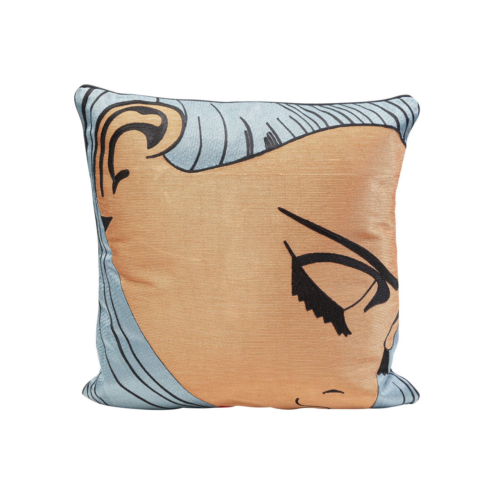 Coussin visage femme BD Kare Design