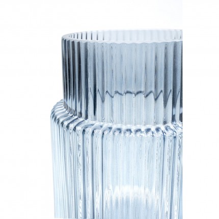 Vase Bella Italia bleu 26cm Kare Design