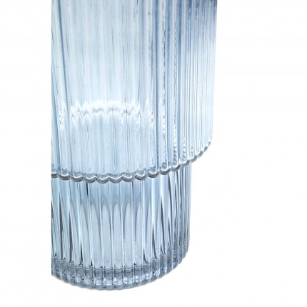 Vase Bella Italia bleu 26cm Kare Design