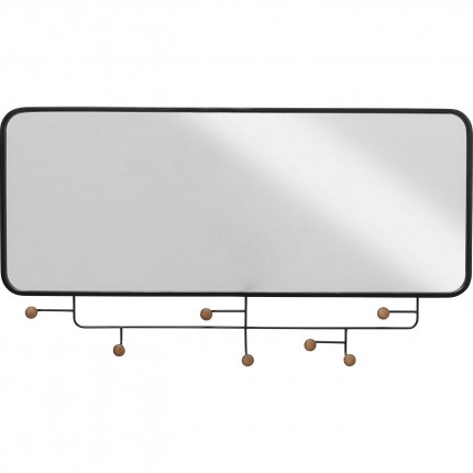 Portemanteau miroir Gina 54x100cm Kare Design