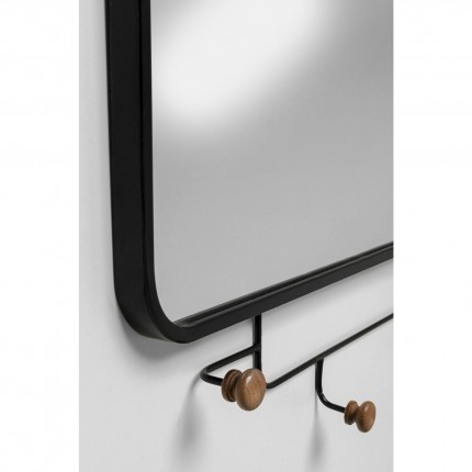 Porte-manteau miroir Gina 54x100cm Kare Design