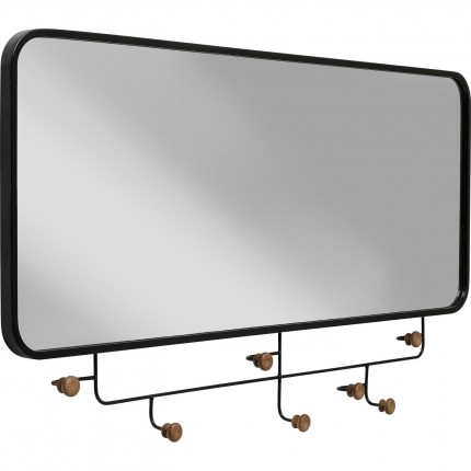 Porte-manteau miroir Gina 54x100cm Kare Design