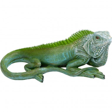 Déco iguane vert 21cm Kare Design