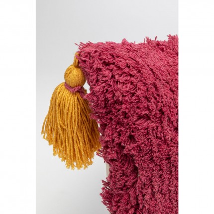 Coussin oeil jaune et rose Kare Design