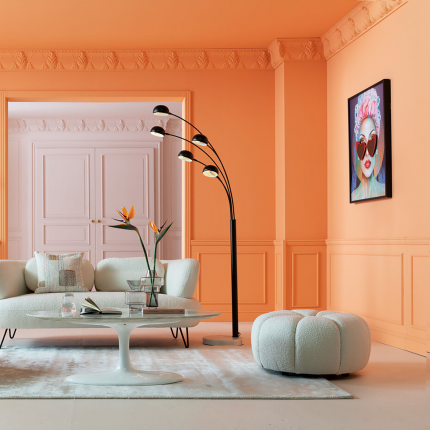 Pouf Peppo Lounge crème Kare Design