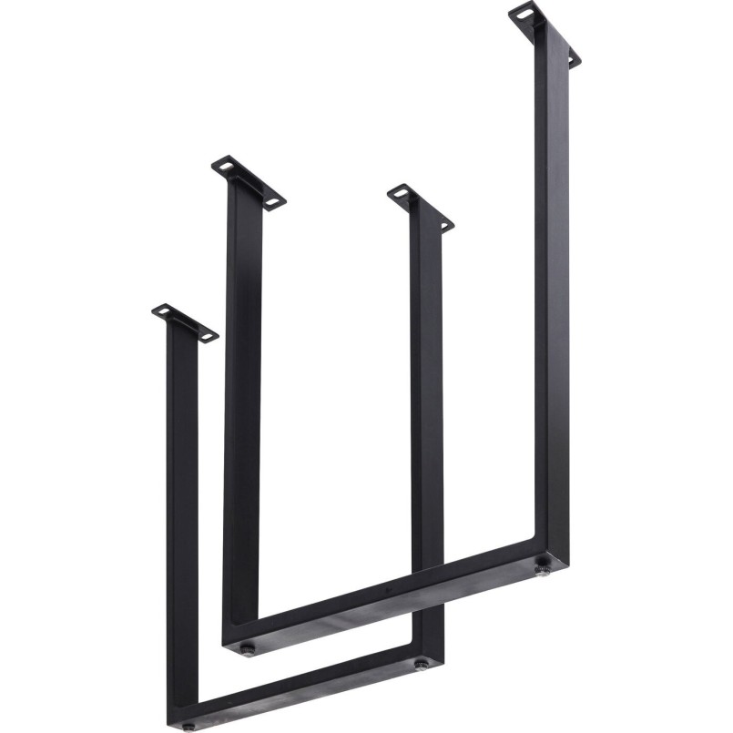 Table de bar Symphony noire 160x80cm Kare Design