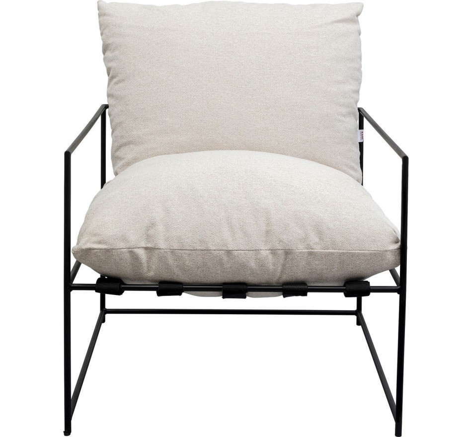 Fauteuil Cuby crème Kare Design