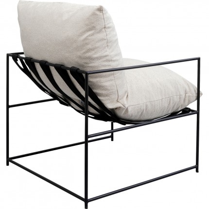 Fauteuil Cuby crème Kare Design