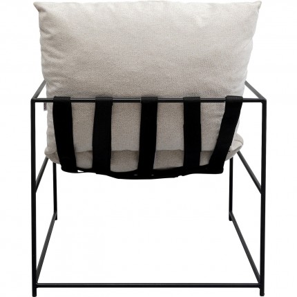 Fauteuil Cuby crème Kare Design